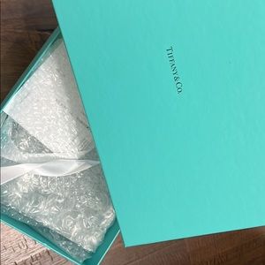 Tiffany crystal stem wine glasses